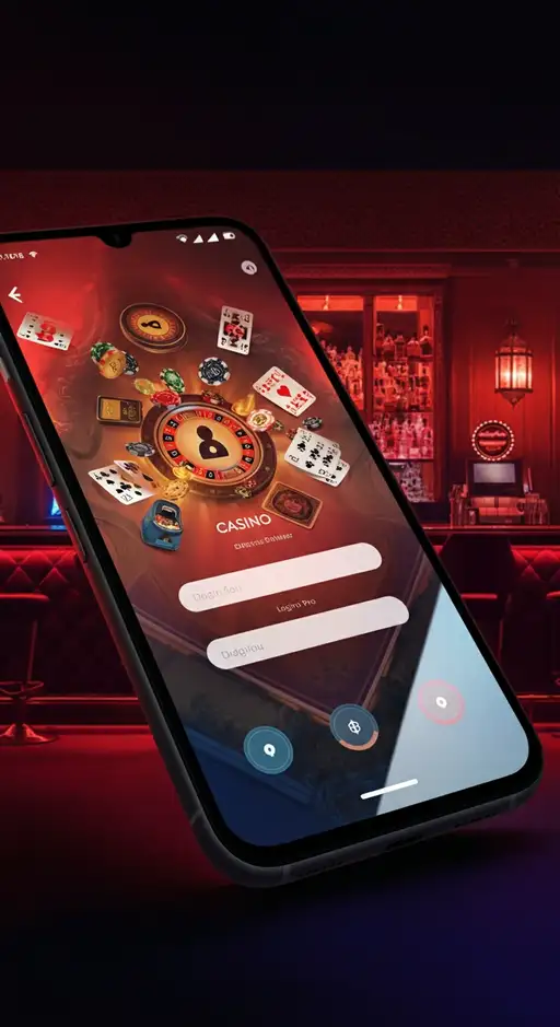 Interface de connexion de Prince Ali Casino avec les champs d'email, mot de passe et l'option Google Sign-in